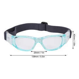VGEBY Goggles, Children Sports Goggles -Teenager Adjustable Football Cycling Basketball Glasses Accessory(Blue)