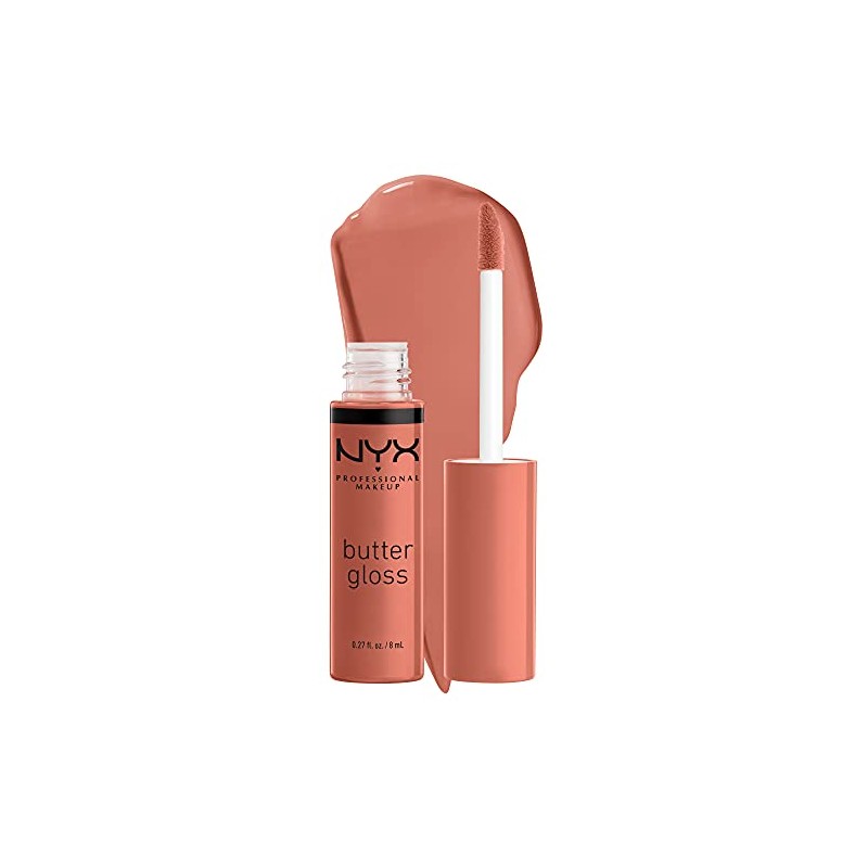 NYX Professional Makeup Butter Butter Gloss Brown Sugar, SUGAR HIGH,