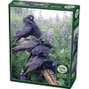 Cobble Hill 1000 Piece Puzzle - Raven Rendezvous - Sample