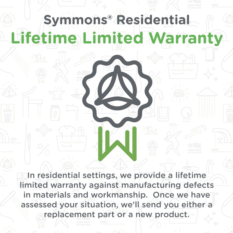 Symmons Oak 24" Grab Bar in Polished Chrome