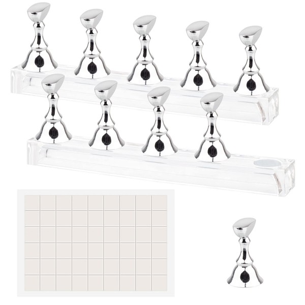 Difenni Nail Stand Acrylic Nail Art Display Stand Magnetic Nail