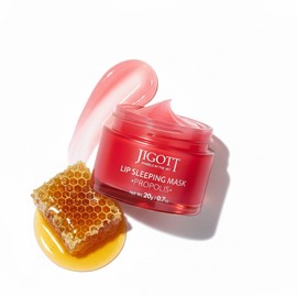 Máscara para dormir coreana con propóleos y miel, tratamiento nutritivo de labios durante la noche para labios secos y agrietados, bálsamo labial hidratante K-Beauty con extracto de propóleos, repara y suaviza los labios (0.71 oz)