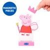Peppa Pig Magnetic Wood Dress Up Doll. Includes 26 Colorful