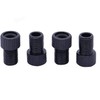 4PCS Bike Tire Valve Adapters Convert Presta to Schrader Aluminum
