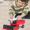 Combine Harvester Toy Realistic Sound Light Battery Powered Farm Vehicle