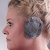 earbags Fashion Ear Warmers Fur Grey M