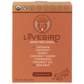 Lovebird, Cereal Cinnamon Grain Free Organic, 7 Ounce