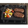 Nordic Ware Stovetop Backsplash Griddle, Black