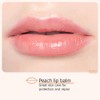 VENZEN Honey Peach Moisturizing Lip Balm Nourishing 5.8g