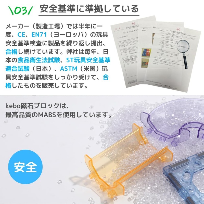 kebo 158PCS Marble Run Blocks