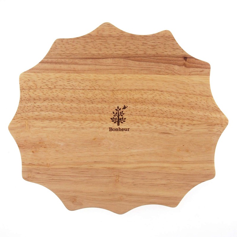 不二貿易 プレート キッズ 幅24cm ナチュラル ライオン 天然木 割れにくい 軽量 木製