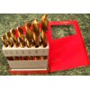 Unbranded 15pc LEFT HAND HSS TITANIUM DRILL BIT SET counter