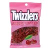 TWIZZLERS NIBS Cherry Licorice Candy, 6 Ounce, Bags (Pack of 12)