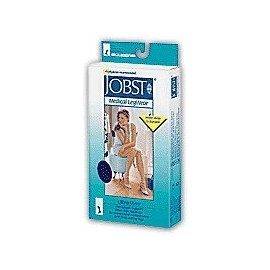 UltraSheer Knee-High Firm Compression Stockings Large, Suntan (1 Pair)