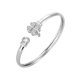 Krstudent Open Cuff Bracelets Silver Bangles Dainty Gold Cuff Bangle for Women 18K Gold Plated Bracelets Jewelry