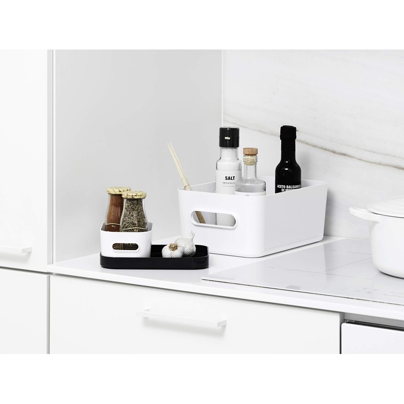 SmartStore Compact Storage Box Lid, Small, Grey