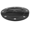 Fuel Door Cover Gas Tank Cap Lid Black Fit for
