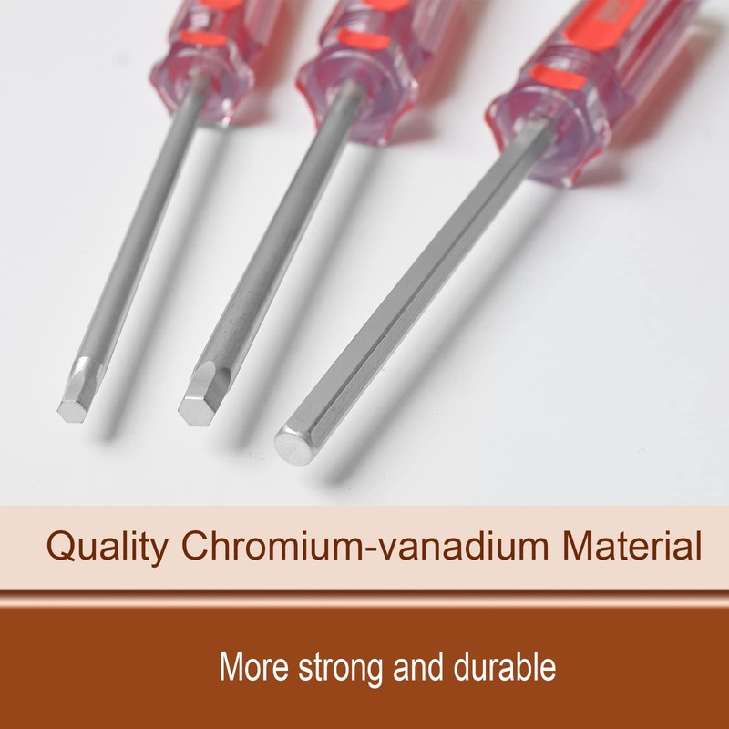Hex Screwdriver Set Metric MM Sizes 7PCS Precision 1.5mm 2.0mm