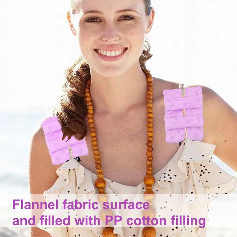 LYMOI 2 Pack Pacemaker Pillow for Bra, Chemo Port Pillow