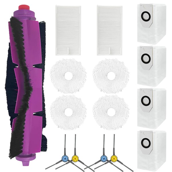 Odashen 15-teiliges Ersatz-Zubeh?r-Set f1r EUREKA J12 Ultra Staubsauger, 1 Hauptb1rste,