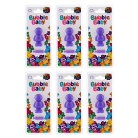 BUBBLEBABY Berry Fragranced 3D/Vent Clip Car Vent Air Freshener And Odour Eliminator (Pack of 6)