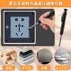 Carpenter Pencils with Built-In Sharpener, Sharpener Pencil Set with Refill,