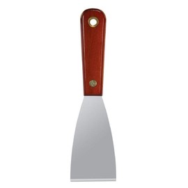 Warner 2" Stiff Putty Knife, Stainless Steel Blade, Rosewood Series, 10752