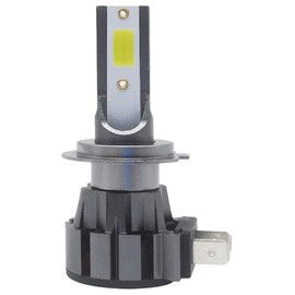 Eautofan LED Headlight P30 Fog Lamp H7 12V 50W 12000 Lumens 6000K US Bridge Lux COB Chip Equipped with Pump 2 Pieces