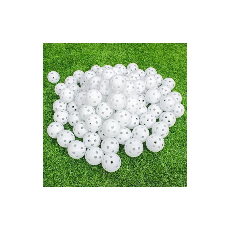 KOFULL Practice Golf Balls Plastic Golf BallsWith Hole Golf Colorful