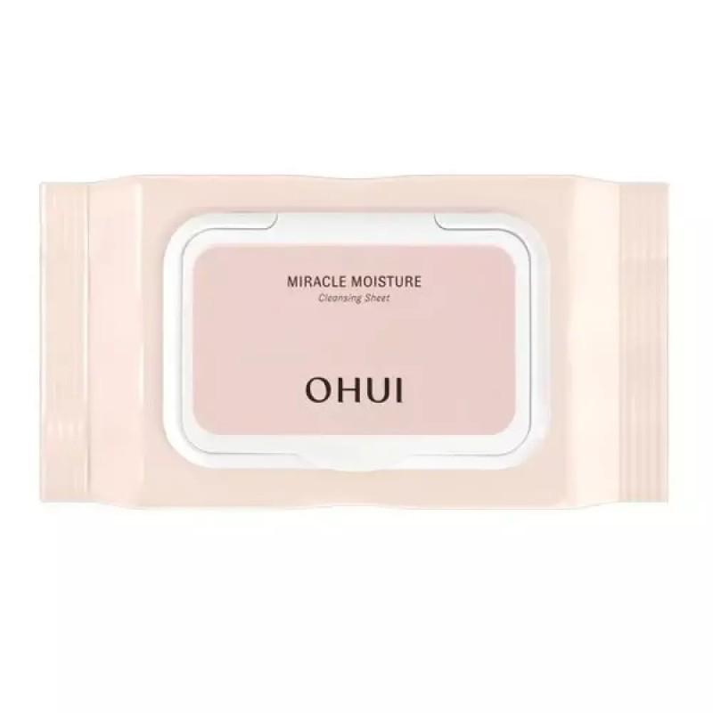 OHUI [NS홈쇼핑]오휘 미라클 모이스처 클렌징 시트 60매(228g) /클렌징티슈[35729497] OHUI Miracle