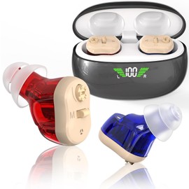 Kitvance Hearing Aids for Seniors Adults with Dual Micphone Rechargeable Sound Amplifiers