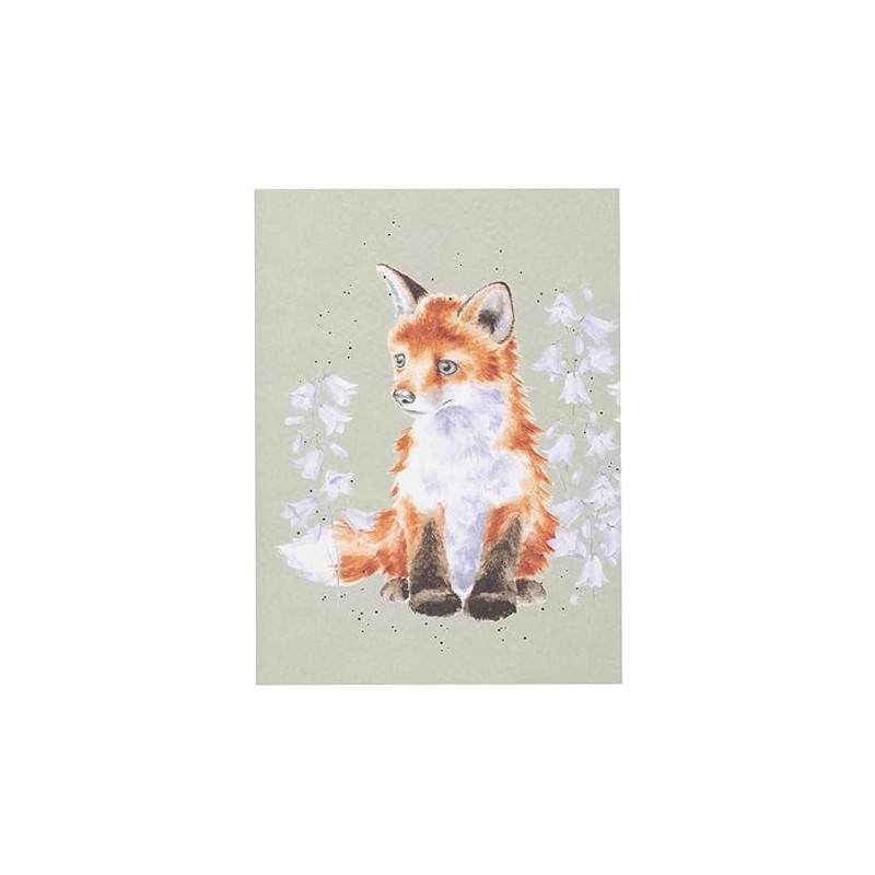 Wrendale Designs A6 Fox Notebook - Contemplation