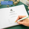 Clever Fox Accounting Ledger Book Horizontal – Columnar Journal &