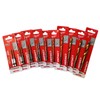 Milwaukee Shockwave Metal Drill Bit HSS-G Red Hex Titanium 1/4