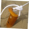 KOMBIUDA 6pcs U-Shaped Aluminum Tent Stakes for Snow and Beach