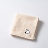 Imabari Towel Egg Panda Handkerchief Towel, Nestling, 9.8 x 9.8