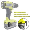 Magnetic 1/4-Inch Hex Bit Holders fit for Ryobi 18v Drill,Hex