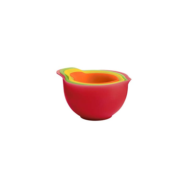 Trudeau Bamboo Melamine Measuring Cups, Set of 4