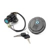 Reckkiiaotu Motorcycle Ignition Switch Lock Set w/Keys - Igntiton Swtich(4-Wires)