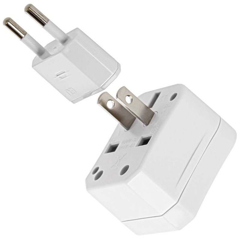 Travel Adaptor Universal 3-Piece 150 Countries EU, USA, AUS, UK