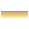 Brass Sheet,2" x 8",14 Gauge(2mm) Thickness, 99.9% Pure Brass Plate,for