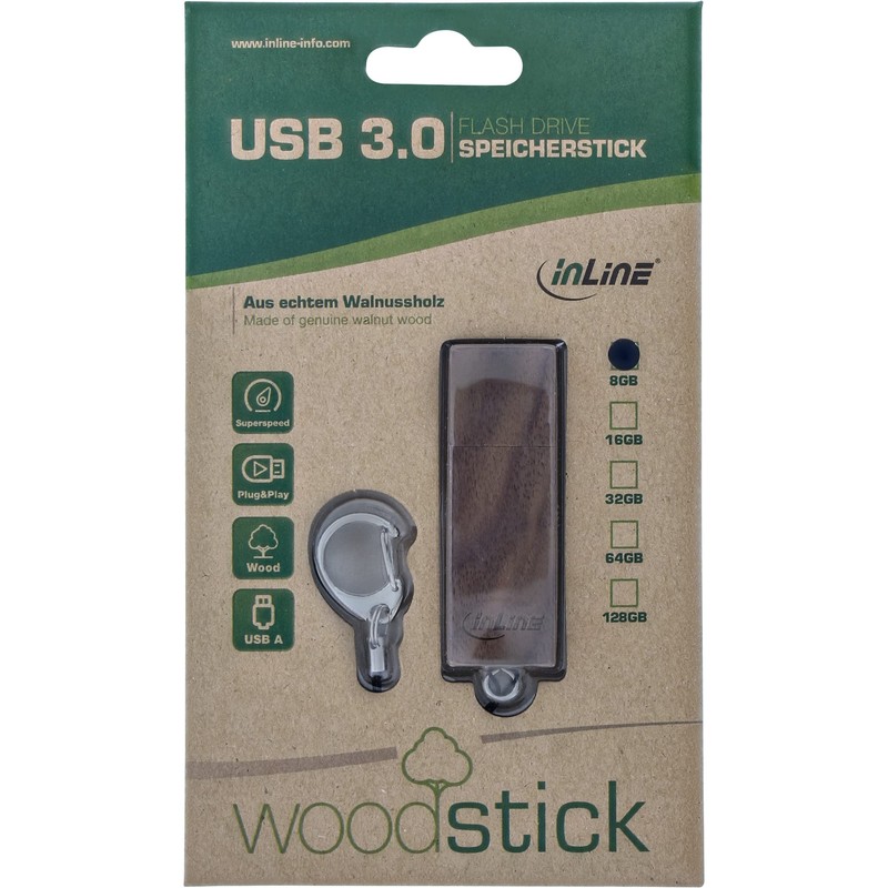 InLine 8 GB USB 3.0 8 GB USB 3.0 (3.1