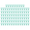 100pcs Small Binder Clips Multipurpose Innovative Little Bear Shape Strong