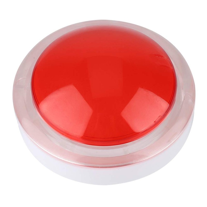 Tissting 100mm Game LED Light Button, 12V Lit Illuminated Push