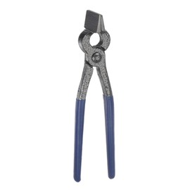 sourcing map Flat Pliers Straight Head Leather Edge Adjustment Press Flattening Pliers Clamp Carbon Steel Cutting Side Scissors Rinsing Pliers 40 mm Width