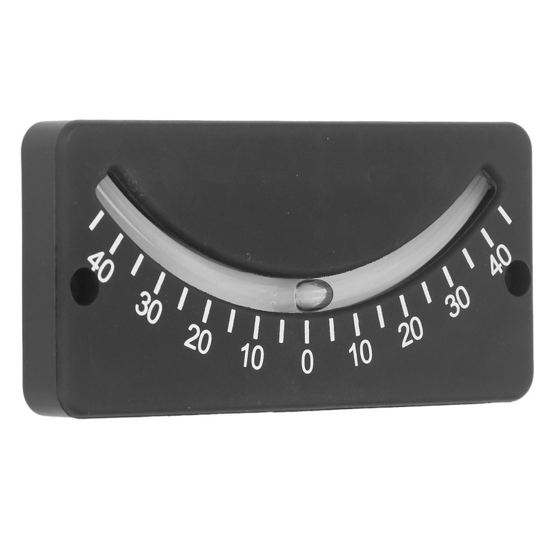 Clinometer 40 Degree RV Bubble Level Mini Inclinometer Tilt Gauge