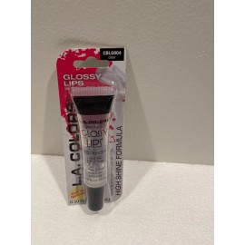 L.A. Colors clear glossy lips lipgloss high shine formula Set Of 2 pcs