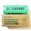 BIO-EXPERT 6L Bin Liner 150Bags 100% Compostable Biodegradable Bin Bag