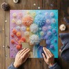 Flower Puzzles for Adults 1000 Pieces, Impossible Floral Puzzles, Colorful