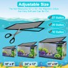 Jaxbo Magnetic Aquarium Cover Lid, DIY Fish Tank lid Anti-Jumping